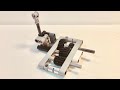 LEGO 2 speed gearbox with shifter tutorial