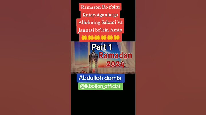 videoni davomini profildan korishingiz mumkin