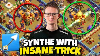 Synthe BREAKS Clash w/ Giant Arrow HERO TRICK For 3 INFERNO TOWERS & MONOLITH (Clash of Clans)