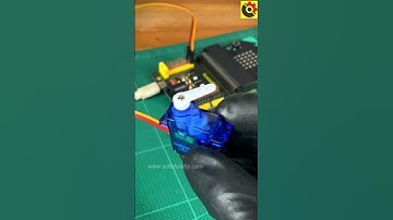 Servo motor control with MicroBit  #microrobot #servomotor #sritu_hobby @sritu_hobby