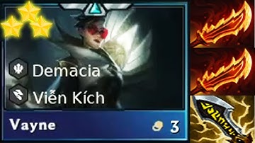 DTCL MÙA 16 : VAYNE 3 SAO GÁNH TEAM CỰC MẠNH - BẮN NÁT TAN ĐỘI HÌNH ĐỐI THỦ | MINH WICKED .