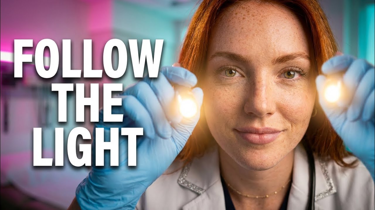 ASMR Eye Exam | Soft Spoken Into Whisper