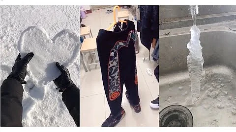抖音搞笑| 冬天北方人心里的痛+快乐，南方人永远体会不到！ - 天天要闻