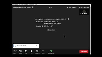 10. Ooma Office Tutorial: Meetings Module - How to start a Meeting