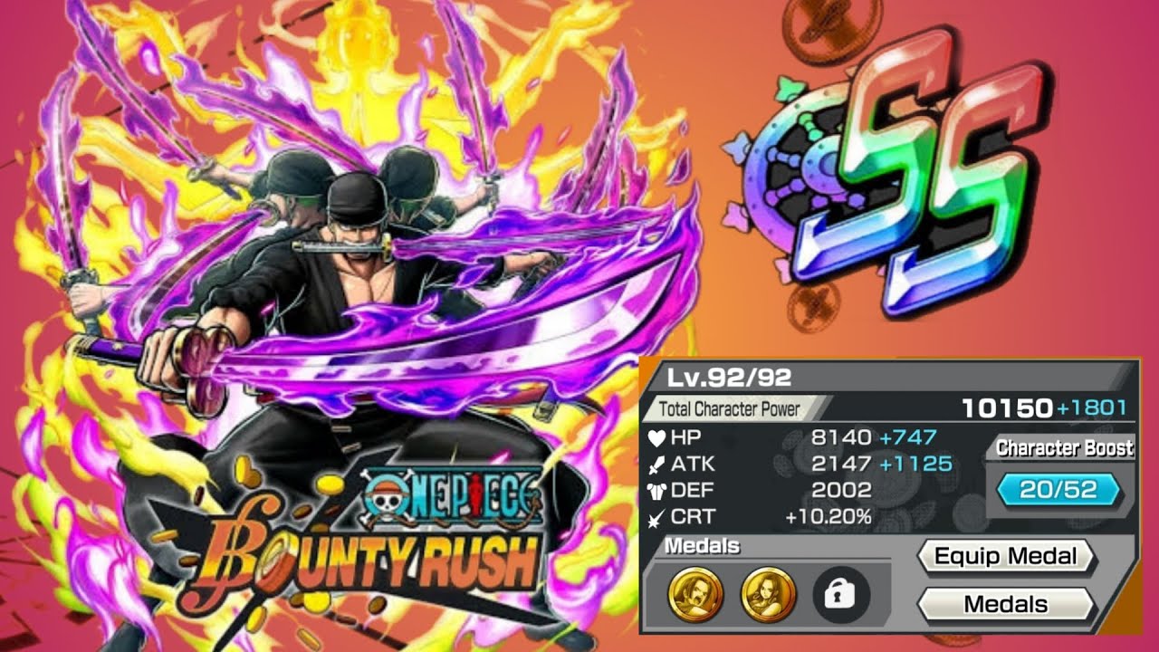 Ex Raid on Onigashima Zoro Gameplay on SS League One Piece Bounty