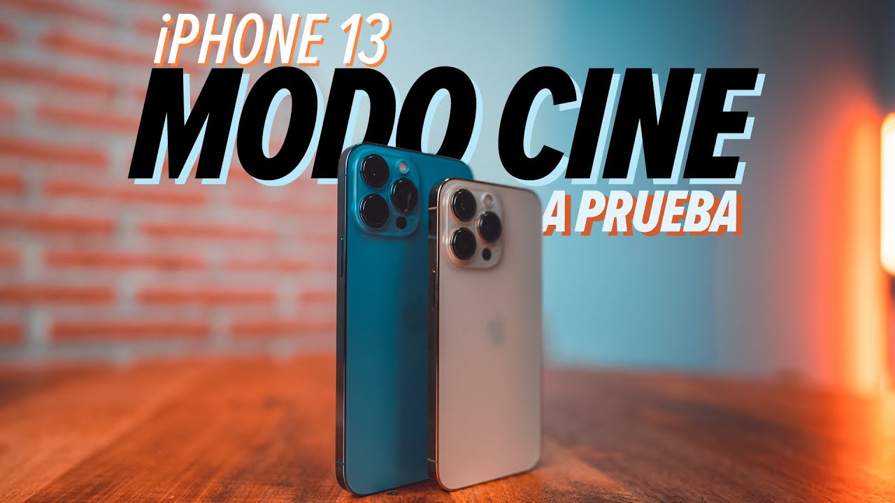 Modo cine en el iPhone 13: ¿mejor que una cámara profesional?