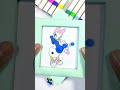 Daisy Duck amazing cardboard game 🫠 #art #drawing #bts #kpop #funny