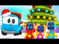 Feliz natal lo o caminho coleo de desenhos animados de carros animao infantil