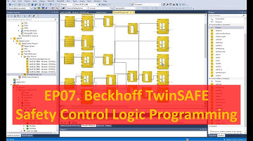 SA09. EP07 Beckhoff Safety TwinSAFE - Safety Control Logic Programming