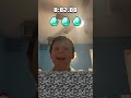 Day 1 of going for under 2 seconds on this Minecraft filter #minecraft #funny #series