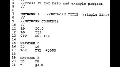 HOW TO USE COMPARATOR INSTRUCTIONS IN STL PROGRAMMING USING S7-300 CPU SIEMENS