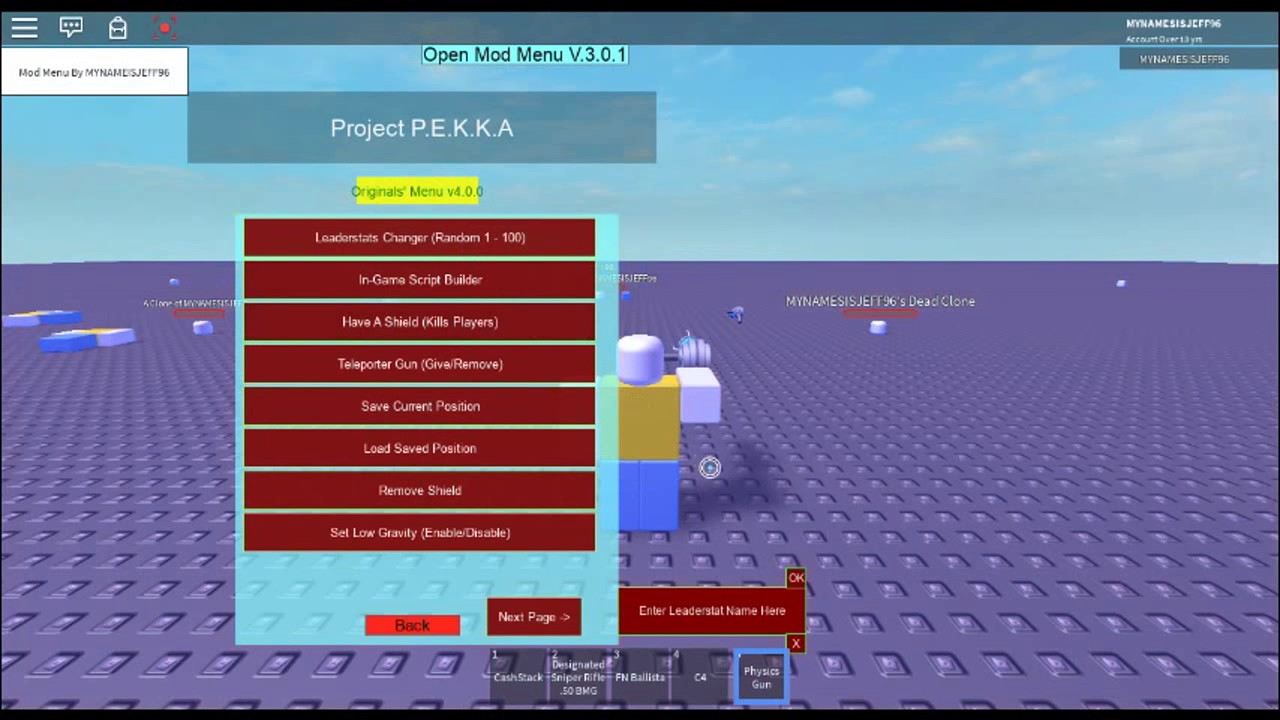 Mod Menu Roblox By Stuart Mods V1 Atualizado Robux Infinito Jump Super Wall...