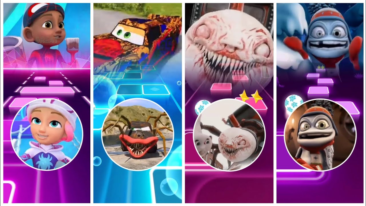 Испытание на лучший ритм в игре | Tiles Hop EDM Rush