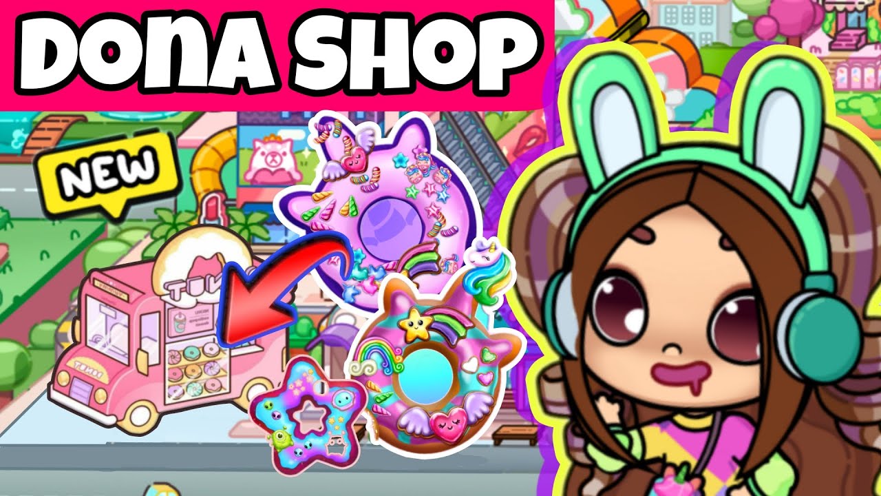¡DONUTS SHOP! 🍩😋 CREA TU PROPIA RECETA DE DONAS en Avatar World con
