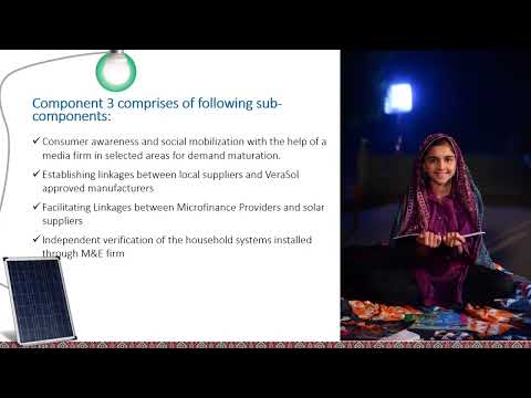 SSEP Household Webinar - video from Sindh Solar Energy Project