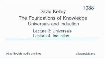 3. Universals and Induction