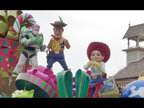 ºoº トイストーリー ディズニー クリスマス ストーリーズ パレード ディズニーランド Disney Christmas Stories Toy Story Float Youtube