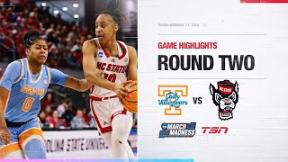 NCAA Women&#39;s March Madness Highlights: (6) Tennessee vs. (3) NC State