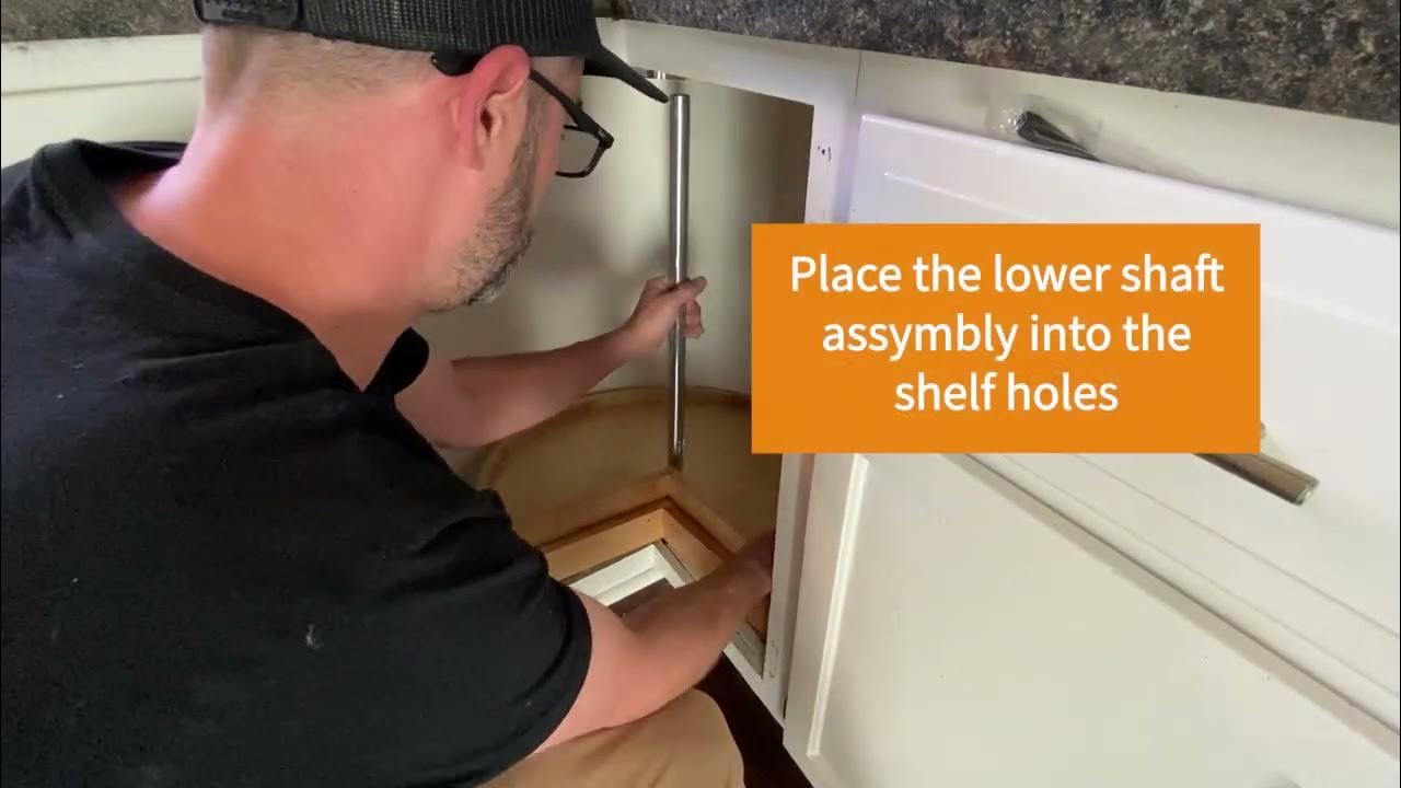 How to Install a PieCut Lazy Susan YouTube