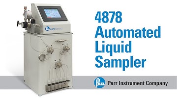 Parr 4878 Automated Liquid Sampler video