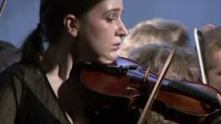 В.А.Моцарт Концерт №4 для скрипки с оркестром(1 часть) ре мажор KV 218 Полина Исхакова(скрипка)