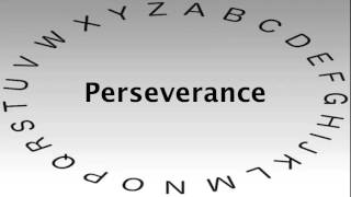Spelling Bee Words and Definitions — Perseverance