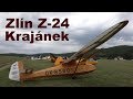 Zlin Z-24 Krajanek NTM with ATC - Oldtimer weekend AK Brno Medlanky 2017