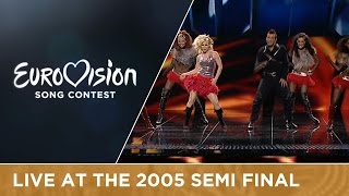 2B - Amar Portugal Live - Eurovision Song Contest 2005