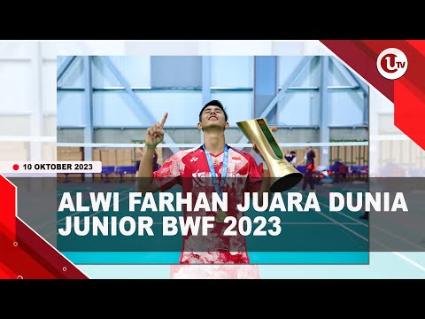 CETAK SEJARAH, ALWI FARHAN JUARA DUNIA BULUTANGKIS JUNIOR  | U-NEWS