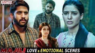 Majili Hindi Dubbed Movie Love & Emotional Scenes | Naga Chaitanya, Samantha | Aditya Movies