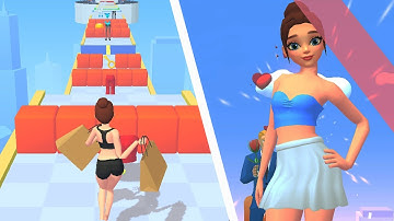 Shopping Lover Run 🛍️🏃💎 | Android Game New Levels | Gameplay android , ios.