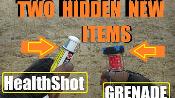 CS:GO - TWO "SECRET" ITEMS: TAGRENADE AND HEALTHSHOT