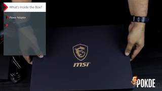 MSI GS65 Stealth Thin 8RF Gaming Laptop Unboxing