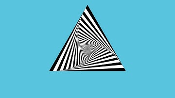 Whirl - Equilateral Triangle with Alternating Colors