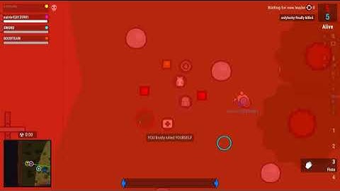 surviv.io: @ : ; burglar death "sfx" + * % $ # ! ? / \ ` ~ , [] {} &