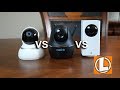 Wyze Cam Pan vs Yi Dome 1080p vs Reolink C1 Pro - Comparing PTZ WiFi Security Cameras