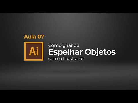 Vídeo: Como Espelhar Um Objeto No Illustrator