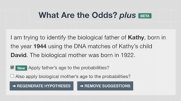 Solving family mysteries with DNA and WATO plus