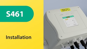 S461 Clamp-On Ultrasonic Flow Meter for Water and other Liquids - Installation Video (English)