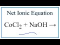 Ionic Reactions and Equations