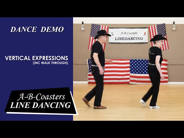 VERTICAL EXPRESSIONS - Line Dance Demo & Walk Through class=