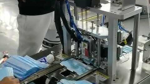 Ear Loop Fixing Machine 3 ply Mask