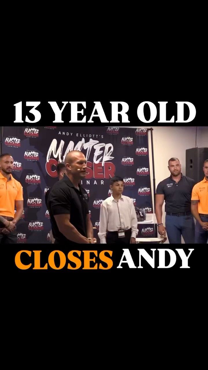 13 YEAR OLD CLOSES ANDY