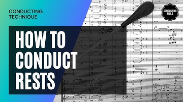 Conducting technique - How to conduct rests