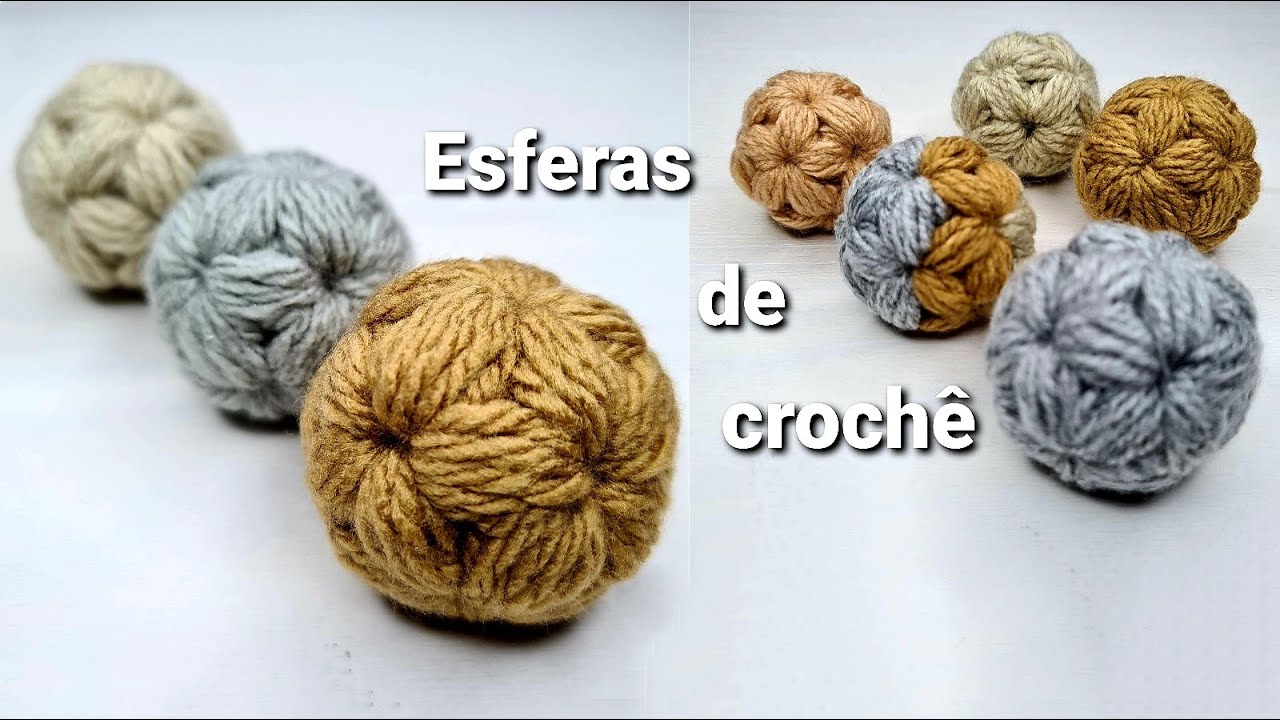 Esferas de croche