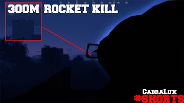 300m HV ROCKET KILL #shorts #rust