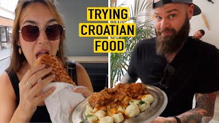 CROATIAN FOOD TOUR \& SITES OF ZAGREB \/\/ Burek, Beer \& (LOUD) Bangs!