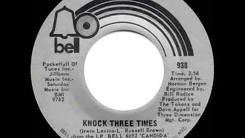 1971 HITS ARCHIVE: Knock Three Times - Dawn (featuring Tony Orlando) (a #1 record--mono 45)