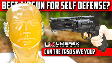 Hoe destructief is de Umarex TR50 .50 Cal revolver? Test van een zelfverdedigingsrevolver op een ...