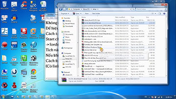 Hướng dẫn cách hiện các files , folder bị ẩn trên USB hoặc thư mục máy tính